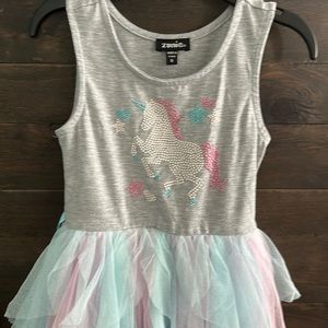 Unicorn tulle dress